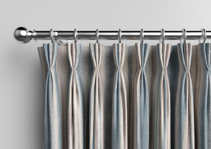 Guarda Stripe, Cornflower - Made to Measure Curtains - Image 11